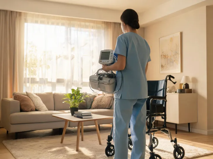 Home health visit